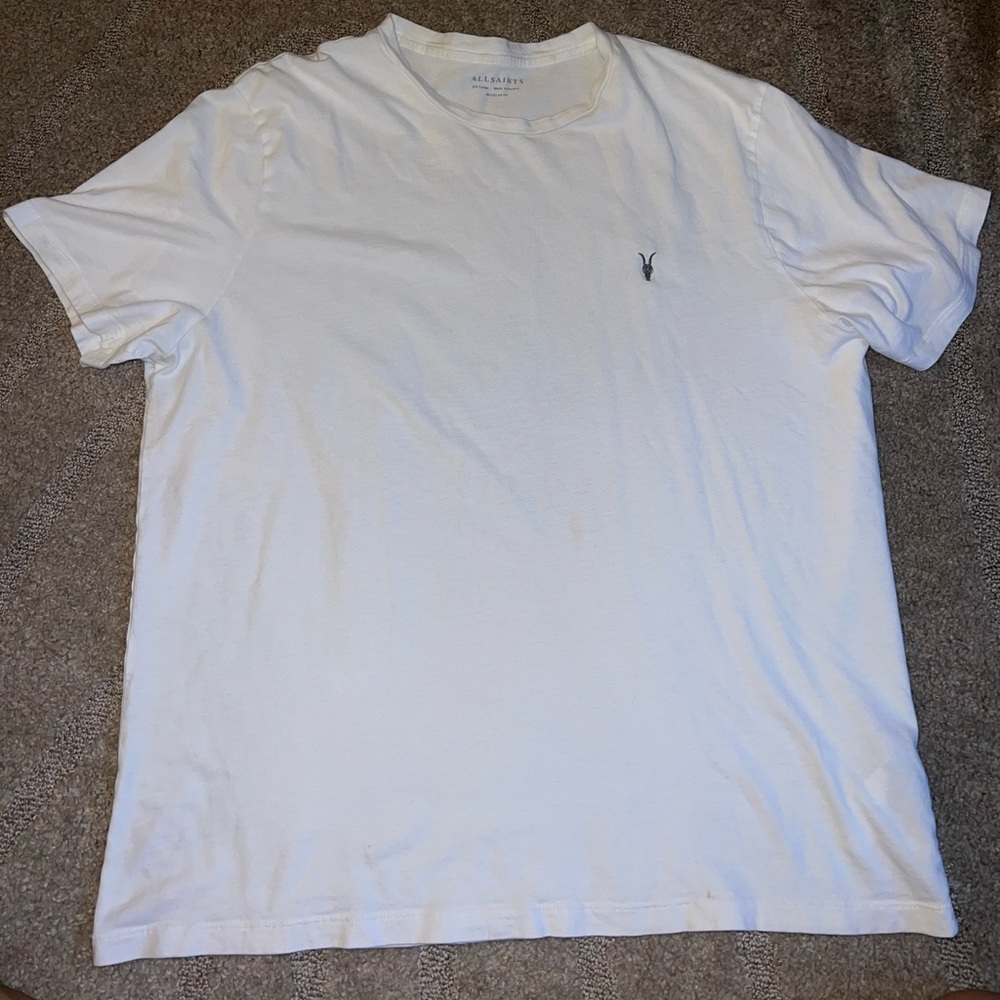 All Saints white t shirt